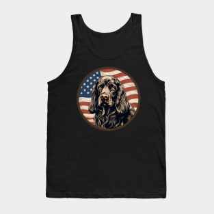 Patriotic Sussex Spaniel Tank Top